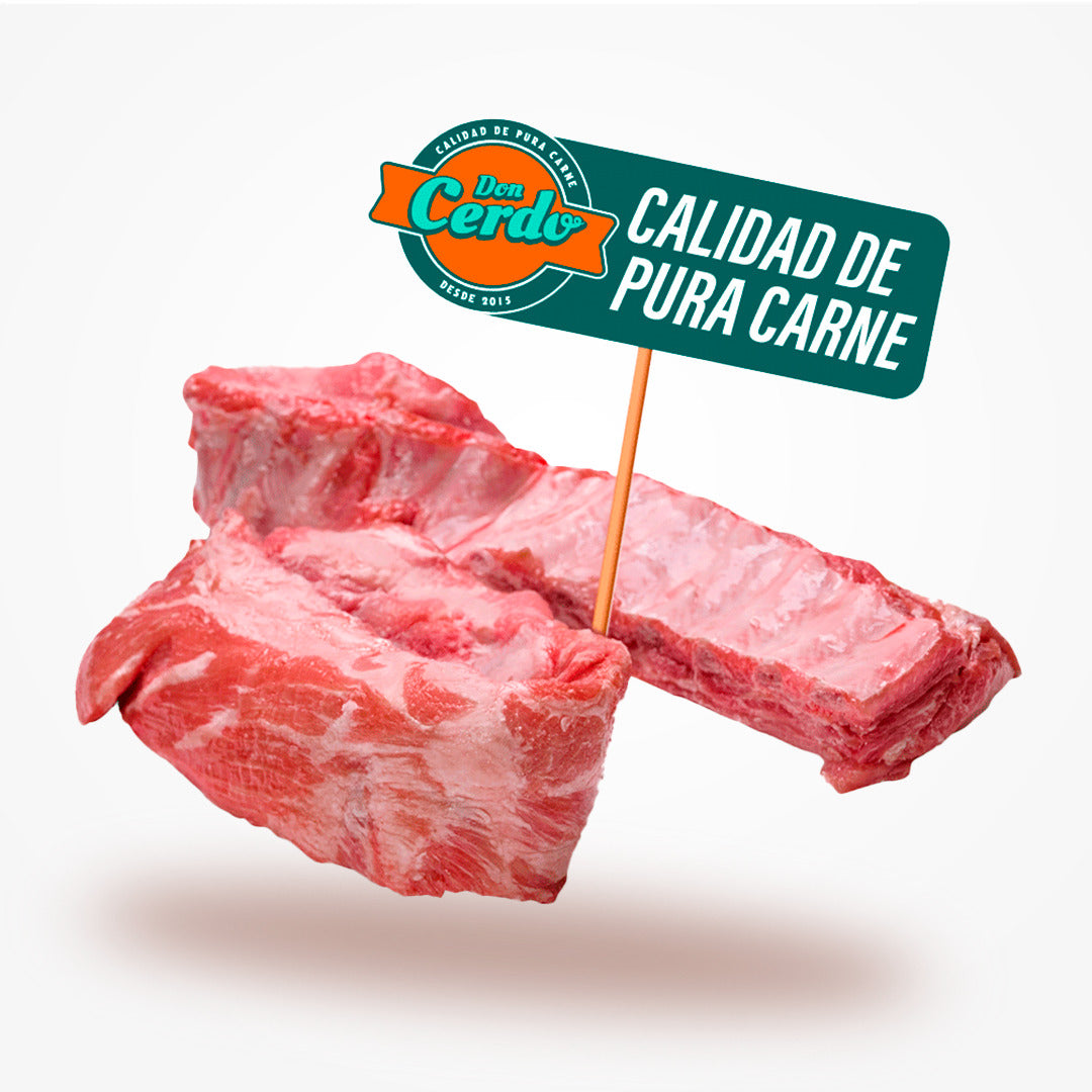 Costilla En Tira Sin Cuero Don Cerdo 1.2 Kg
