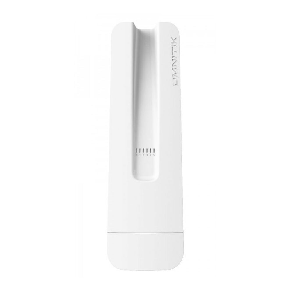 Access Point Mikrotik Omnitik 5 AC PoE para Exterior con 2 Antenas Integradas de 7.5dBi Onmidireccionales de 5GHz Puerto USB para Modem o Almacenamiento Licencia Nivel 4 pRBOmniTikPG-5HacD