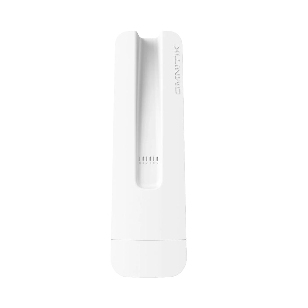 Access Point Mikrotik Omnitikg 5AC para Exterior con 2 Antenas Integradas Omnidireccionales de 7.5dBi 5GHz Licencia Nivel 4 Incluye Fuente RBOmniTikG-5HacD