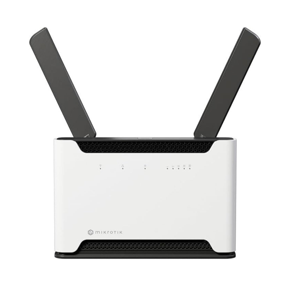 Access Point Mikrotik WiFi6 Chateau Pro AX MiMo 4x4 RouterOS v7 5 Puertos Gigabit CPU Quad Core 2.2GHz RAM 1GB 1xUSB 3.0 Licencia Nivel 6 H53UiG-5HAXQ2HAXQ