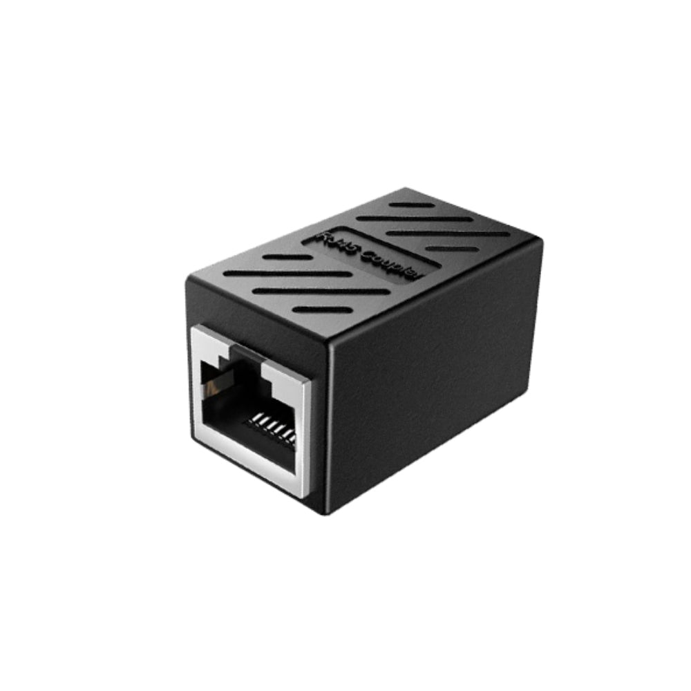 Adaptador Extension Dimax Ethernet RJ45 Cat. 6 Hembra a Hembra color Negro N045