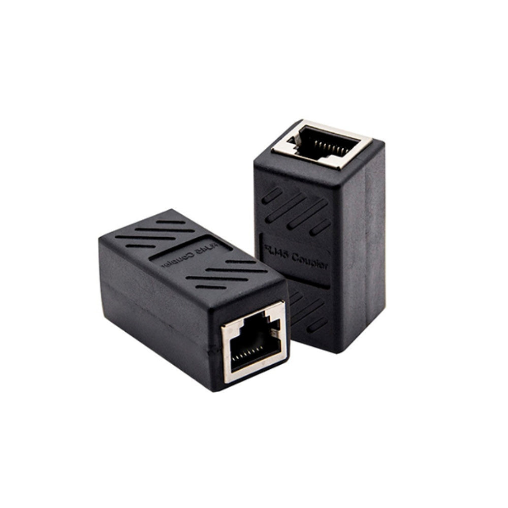 Adaptador Extension Dimax Ethernet RJ45 Cat. 6 Hembra a Hembra color Negro N045