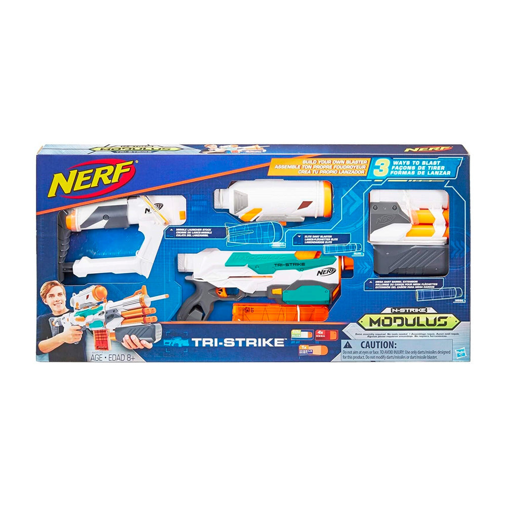 Arma de Juguete Nerf Modulus Tri Strike