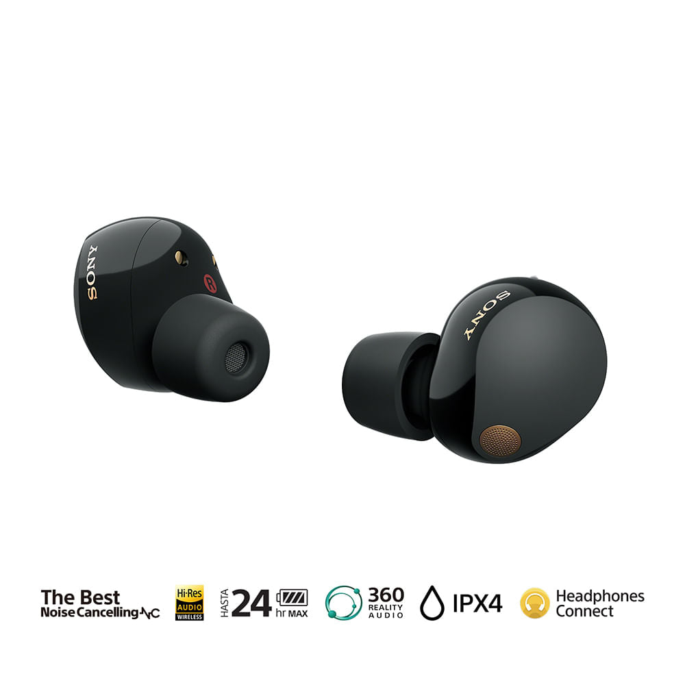 Audífonos Bluetooth Sony con Cancelación de Ruido WF-1000XM5