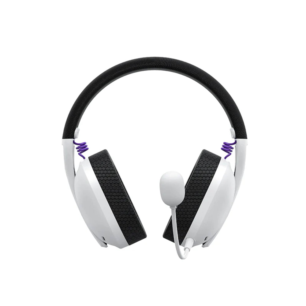 Audifonos Havit Gamer Inalambricos Bateria hasta 26 Horas en Modo Bluetooth 23 Horas en Modo 2.4GHz Conexion USB y Auxiliar Ultraligero color Blanco Fuxi-H3-WBK