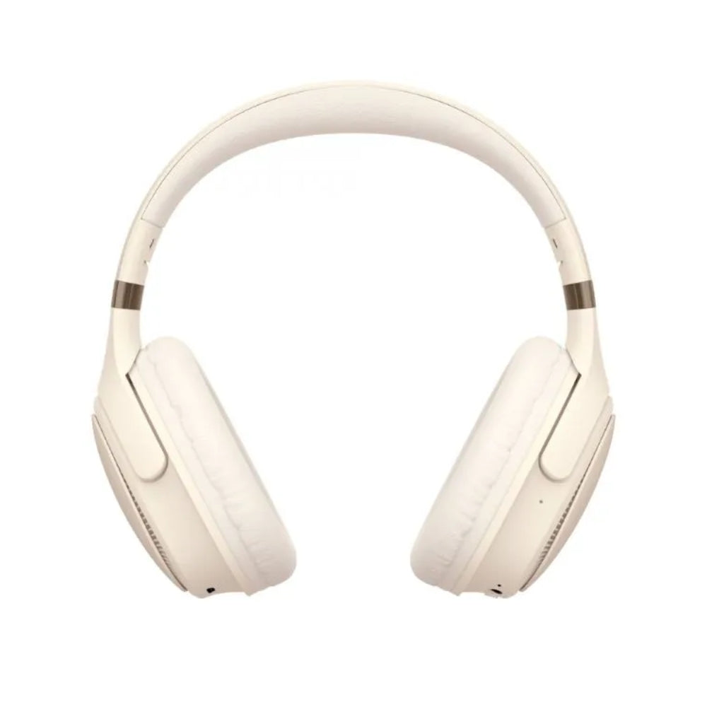 Audifonos Havit Inalambricos Bateria hasta 55 Bluetooth 5.3 Diseño Plegable FM Radio Micro SD y Auxiliar color Beige H630BT-BG