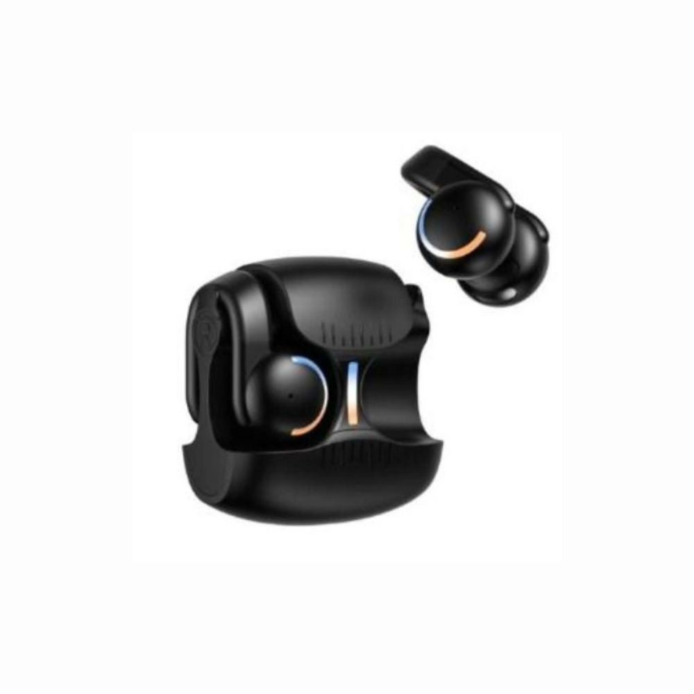 Auriculares Inalámbricos Tipo Pendiente en color negro.