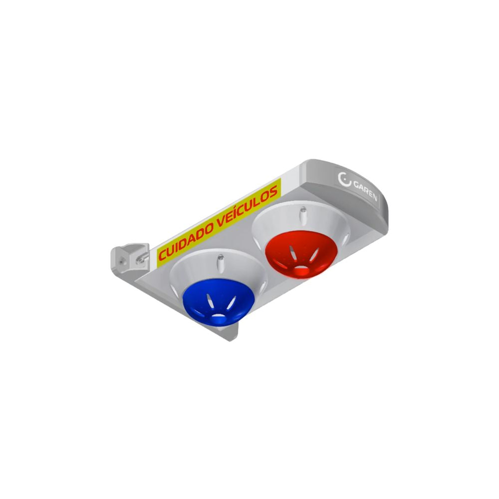 Baliza Audiovisual Garen Señalizador de 2 colores Alimentacion 12Vdc A00681