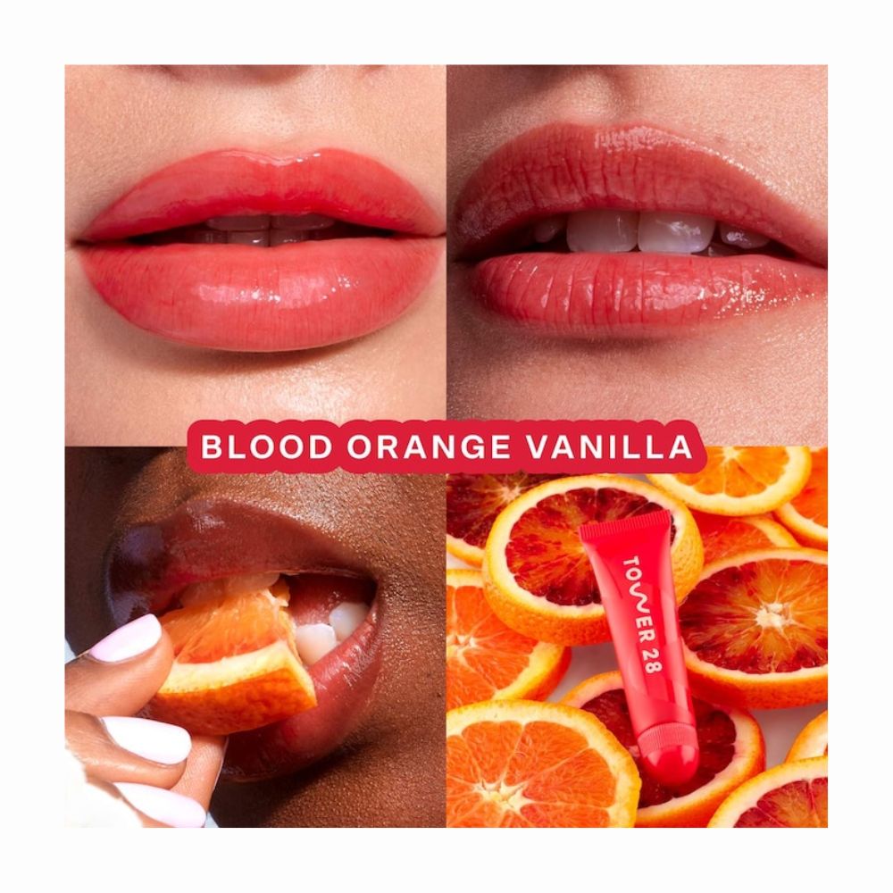 Bálsamo Labial Hidratante Tower 28 Vanilla Blood Orange