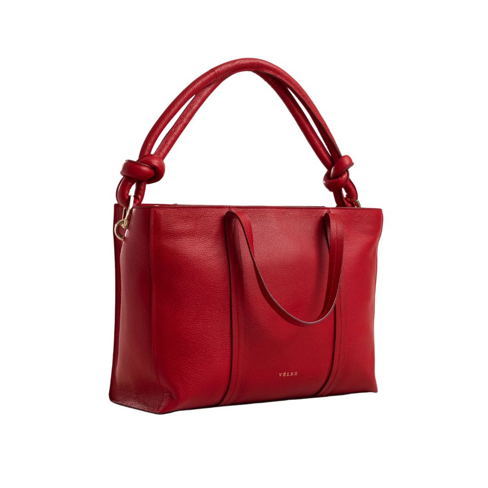Bolso de Cuero Vélez Trenzado