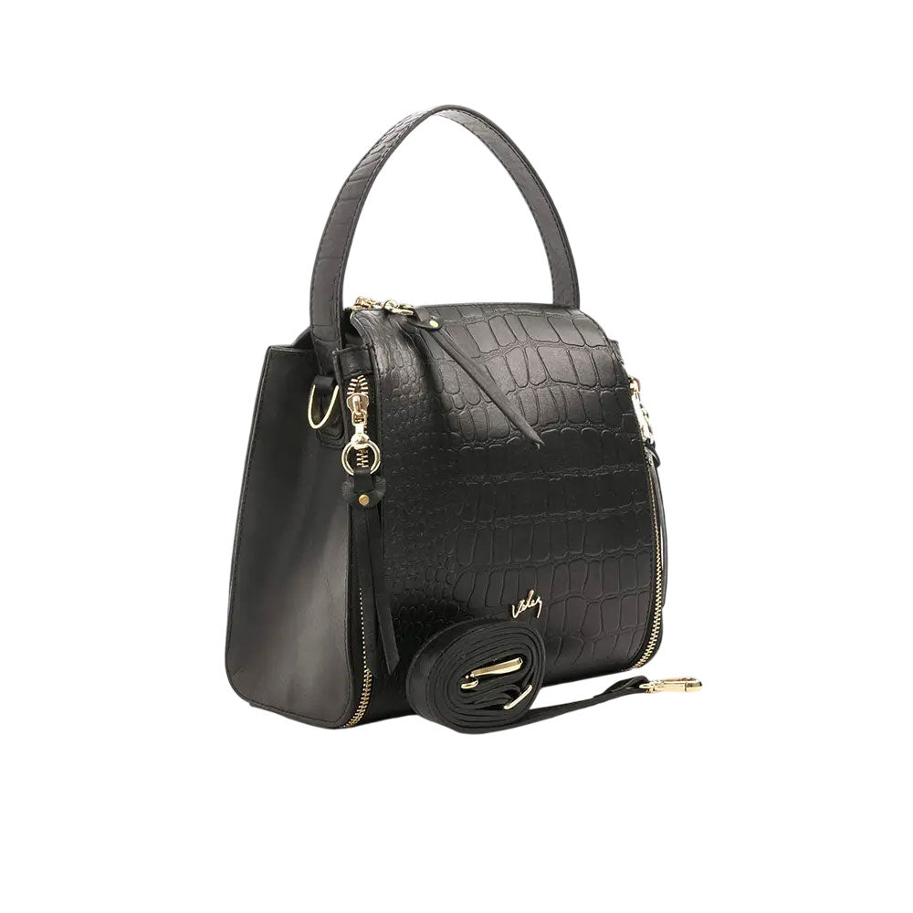 Bolso Femenino Vélez Color Negro  1023031-00