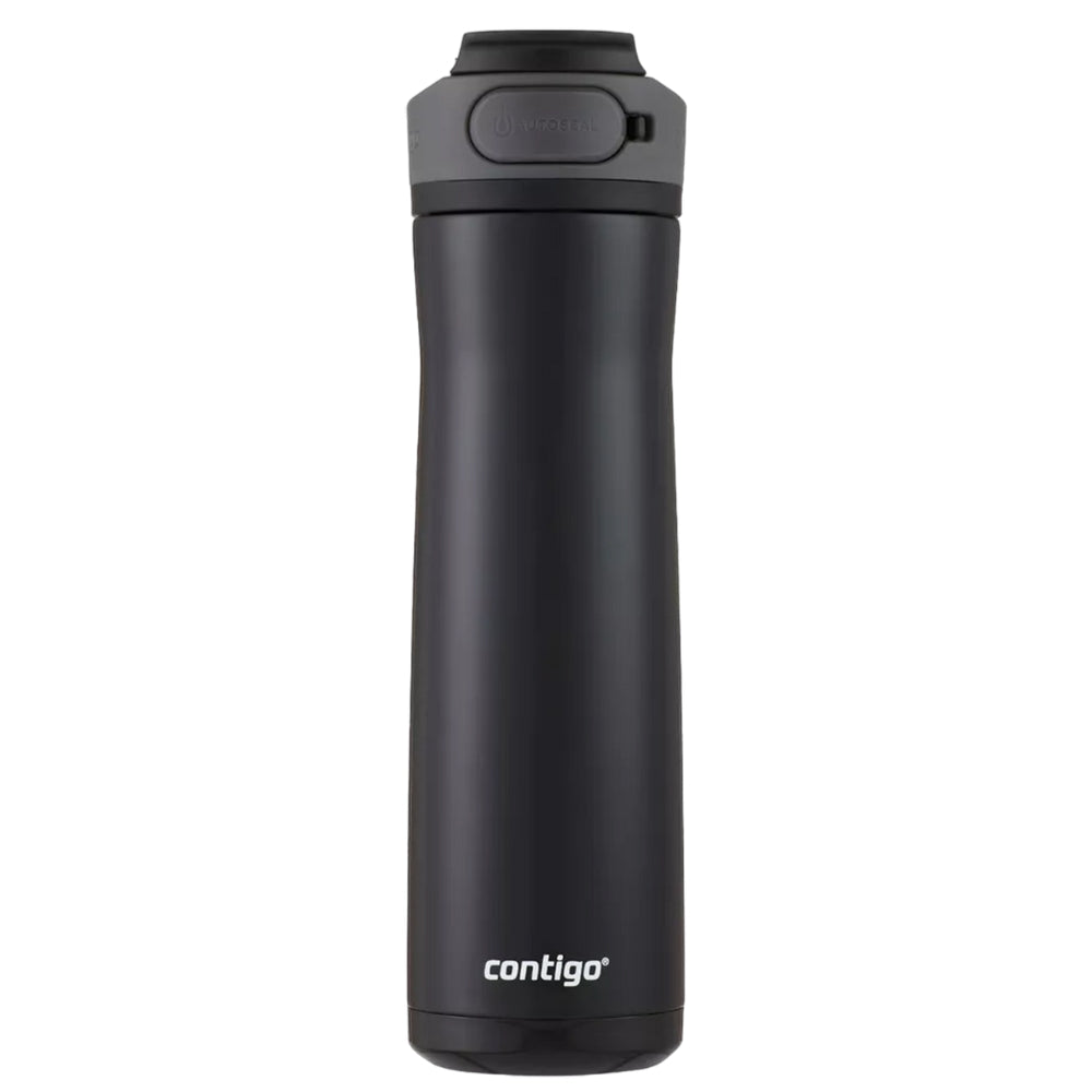 Botella Contigo Cortland Chill 2.0 de Acero Inoxidable con Tapa Libre de BPA 24oz 710ml color Licorice 2144963