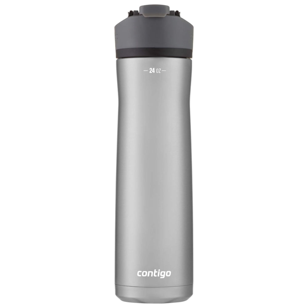 Botella Contigo Cortland Chill 2.0 de Acero Inoxidable con Tapa Libre de BPA 24oz 710ml color Licorice 2144973