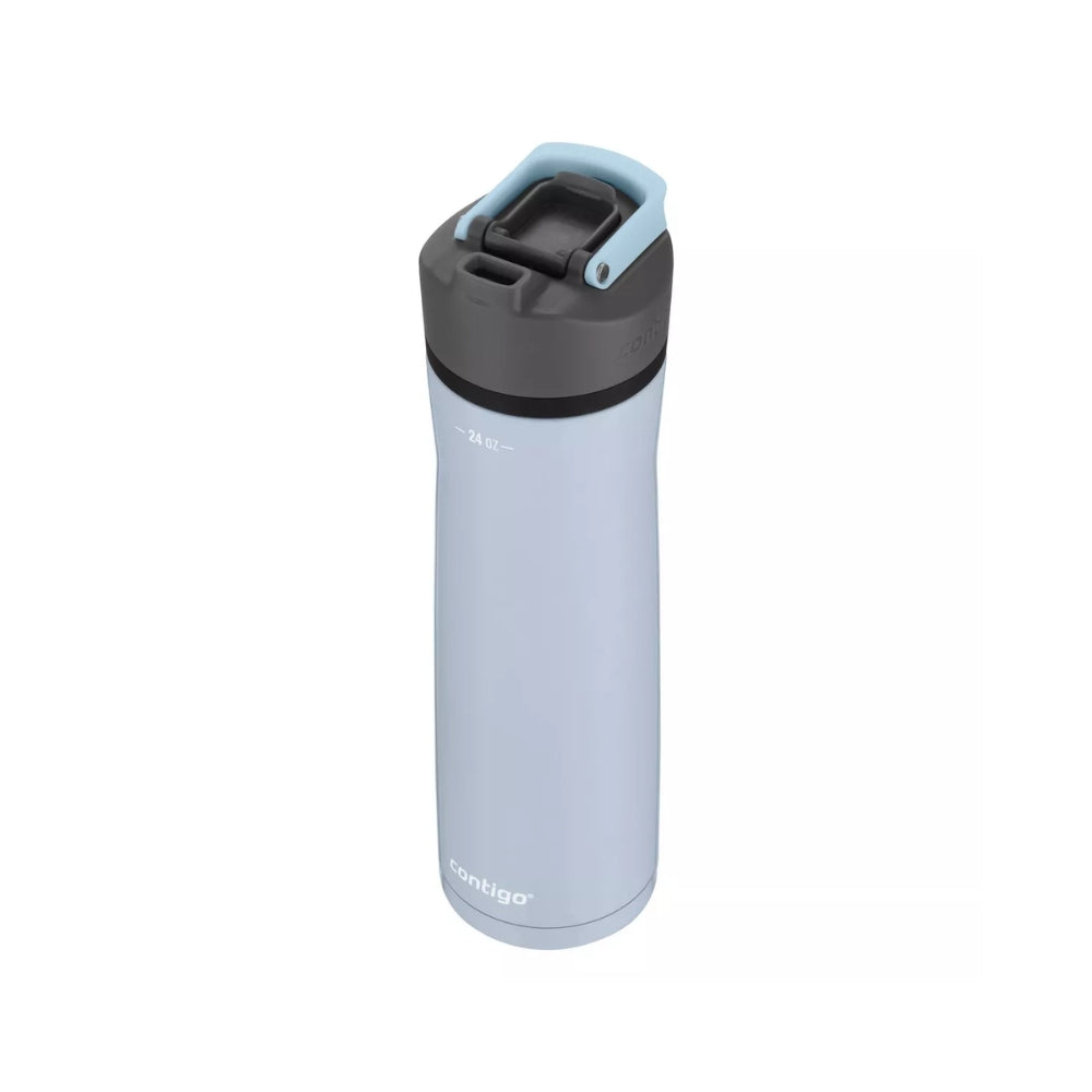 Botella Contigo Cortland Chill Negro de Acero Inoxidable 24oz 710ml color Periwinkle 2169478