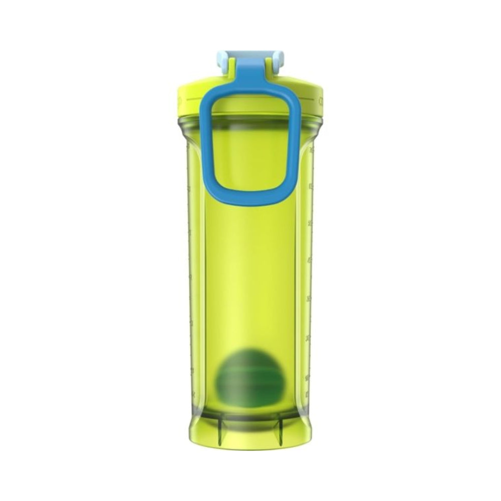 Botella Contigo Shake & Go de Acero Inoxidable de 28oz 828ml color Glacier Bolt Blu Poppy 2199298