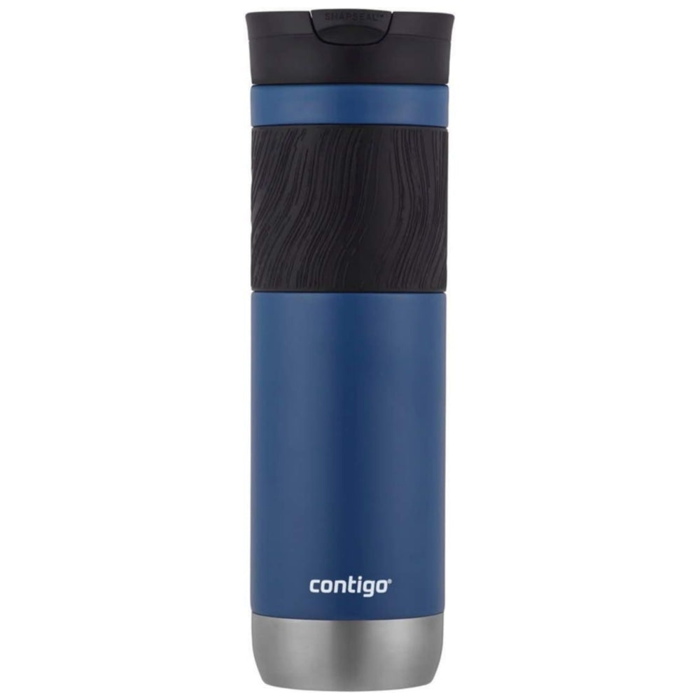 Botella Contigo Snapseal Byron Travel Mug de Acero Inoxidable de 24oz 710ml color Blue Corn 2094861