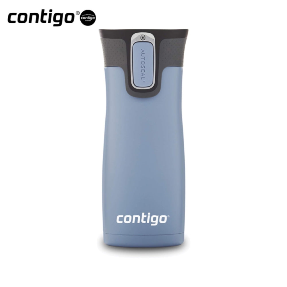 Botella Contigo Termica Autoseal West Loop de Acero Inoxidable de 16oz 473ml color Earl Grey 2063323