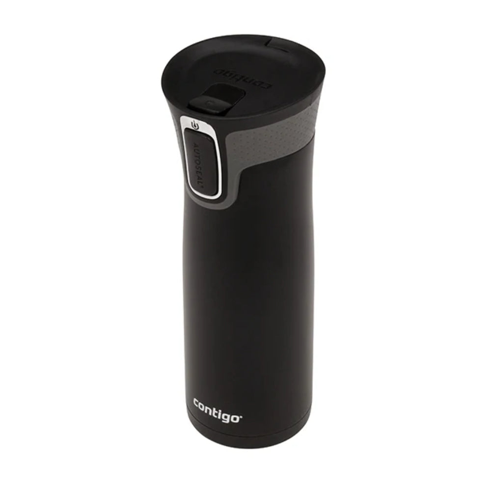 Botella Contigo Termica Autoseal West Loop de Acero Inoxidable de 20oz 591ml color Matte Black 2074780