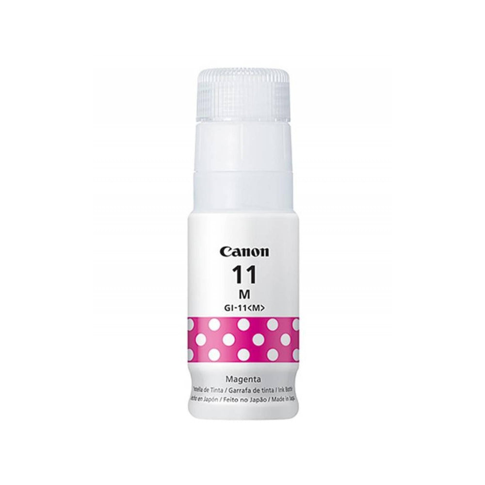 Botella de Tinta Canon GI-11M color Magenta de 70ml Compatible con Pixma G2160 4535C001AA