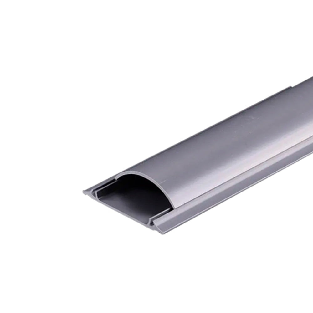 Cable Canal Dimax de Piso 15x50mm Paquete de 10 Unidades Longitud 2 Metros color Gris S119