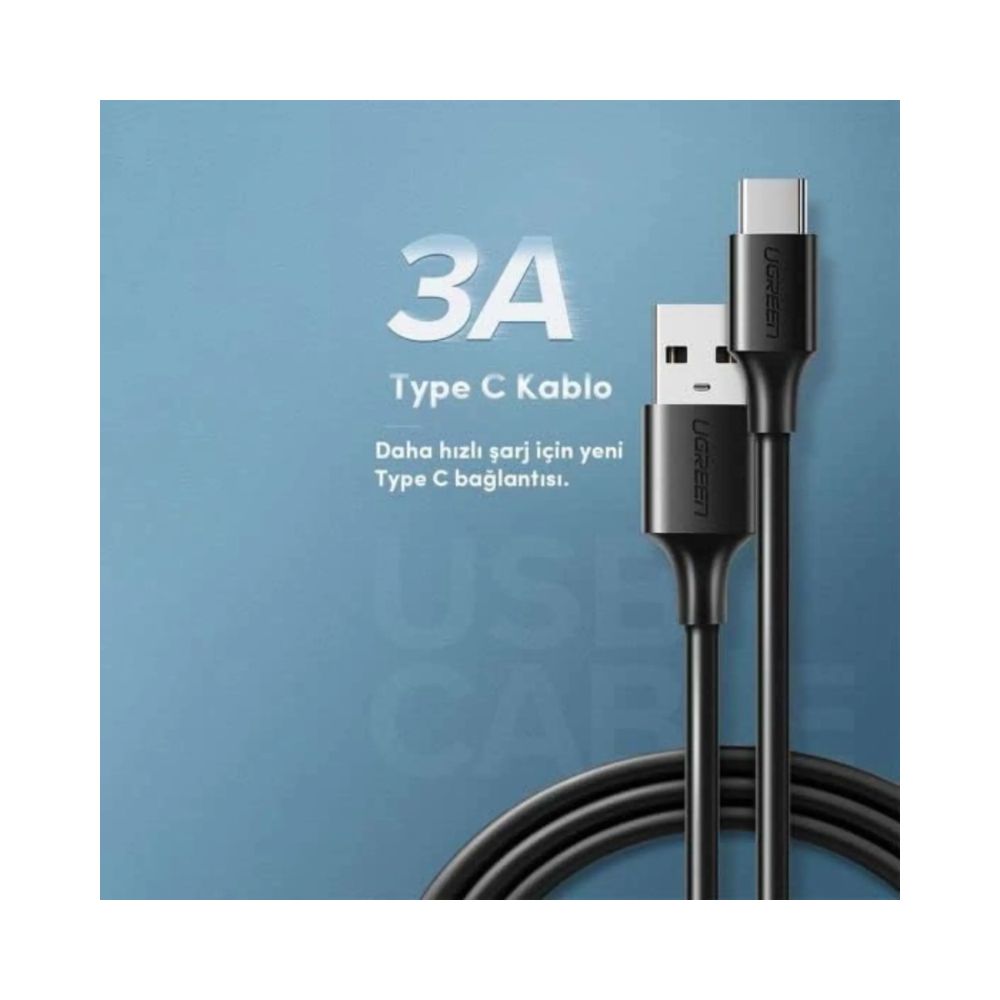 Cable de carga USB 2.0 a USB-C en Color Plateado