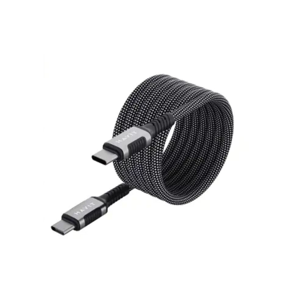 Cable Magnético USB Tipo-C a USB Tipo-C Havit