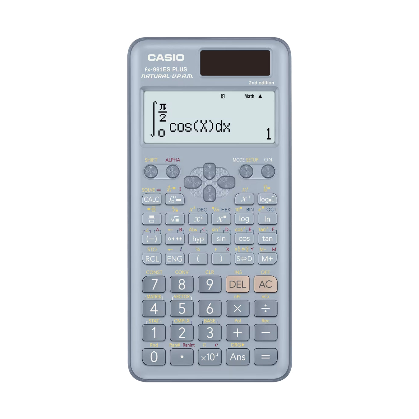 Calculadora Casio Cientifica Plus Pantalla LCD de 10 Digitos y 2 Lineas con 417 Funciones Matematicas FX-991ESPLUS2