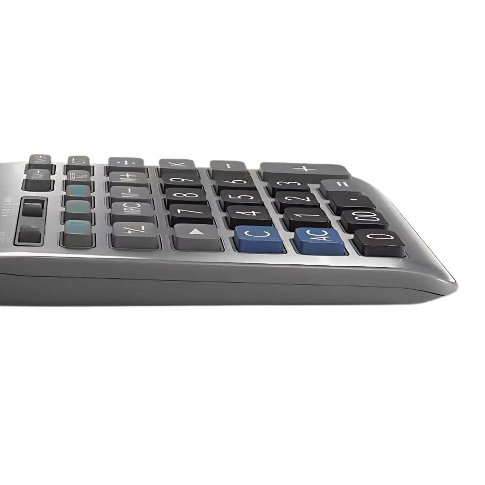 Calculadora Casio de Escritorio de 12 Digitos Pantalla LCD Grande DM-1200FM