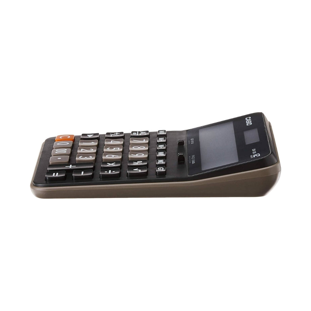 Calculadora Casio de Escritorio de 12 Digitos Pantalla LCD Grande Teclas Ergonomicas color Negro DX-12B