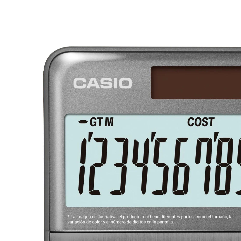 Calculadora Casio de Escritorio de 12 Digitositos Pantalla LCD JF-de 120FM