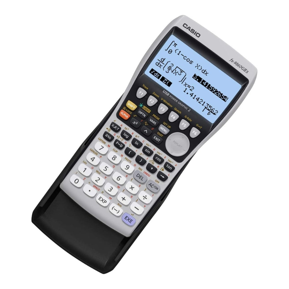 Calculadora Casio Graficadora Profesional Pantalla LCD 128x64 Pixeles Memoria 64KB Comunicion USB FX-9de 860