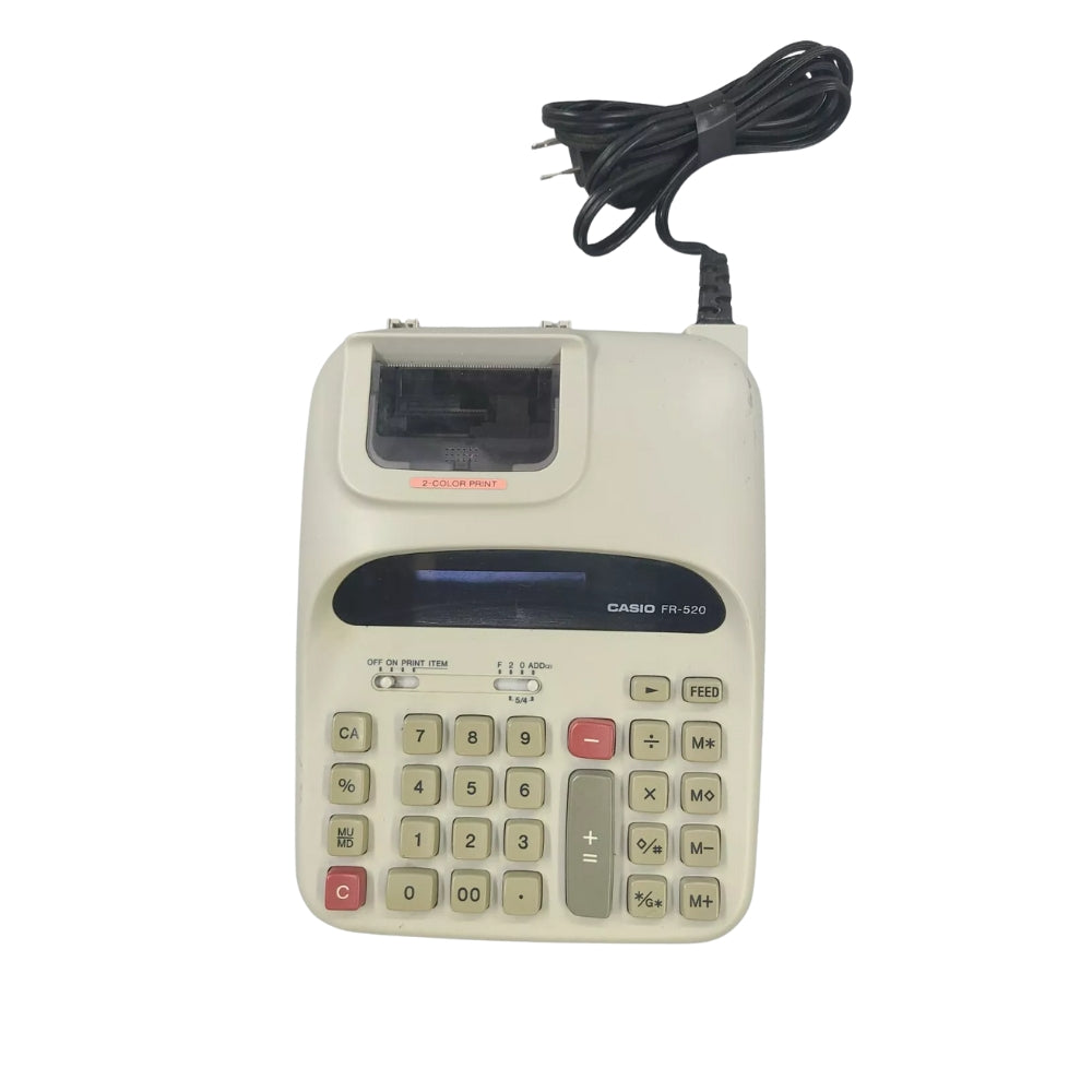 Calculadora Casio winchadora de 12 Digitos casio FR-520