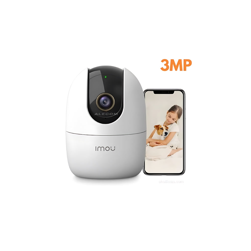 Cámara IP WiFi Ranger IMOU 2 3MP con Rastreo Inteligente y Detección de Humanos
