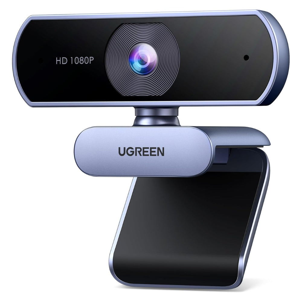 Camara Web Ugreen Full HD 1080p 30FPS Zoom Optico Microfono Dual con Cancelacion de Ruido Correccion de Luz Compatible con Windows MAC y Android 15728