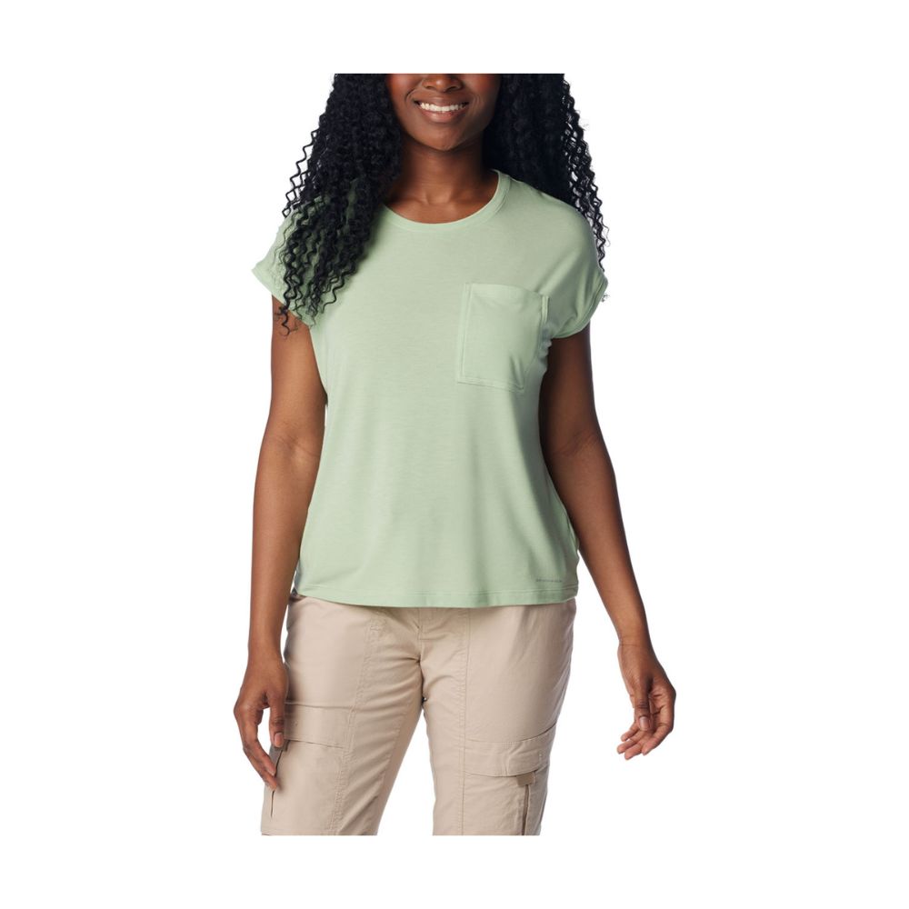 Camiseta Columbia Boundless Trek™ Sleeve Tee Sage Leaf