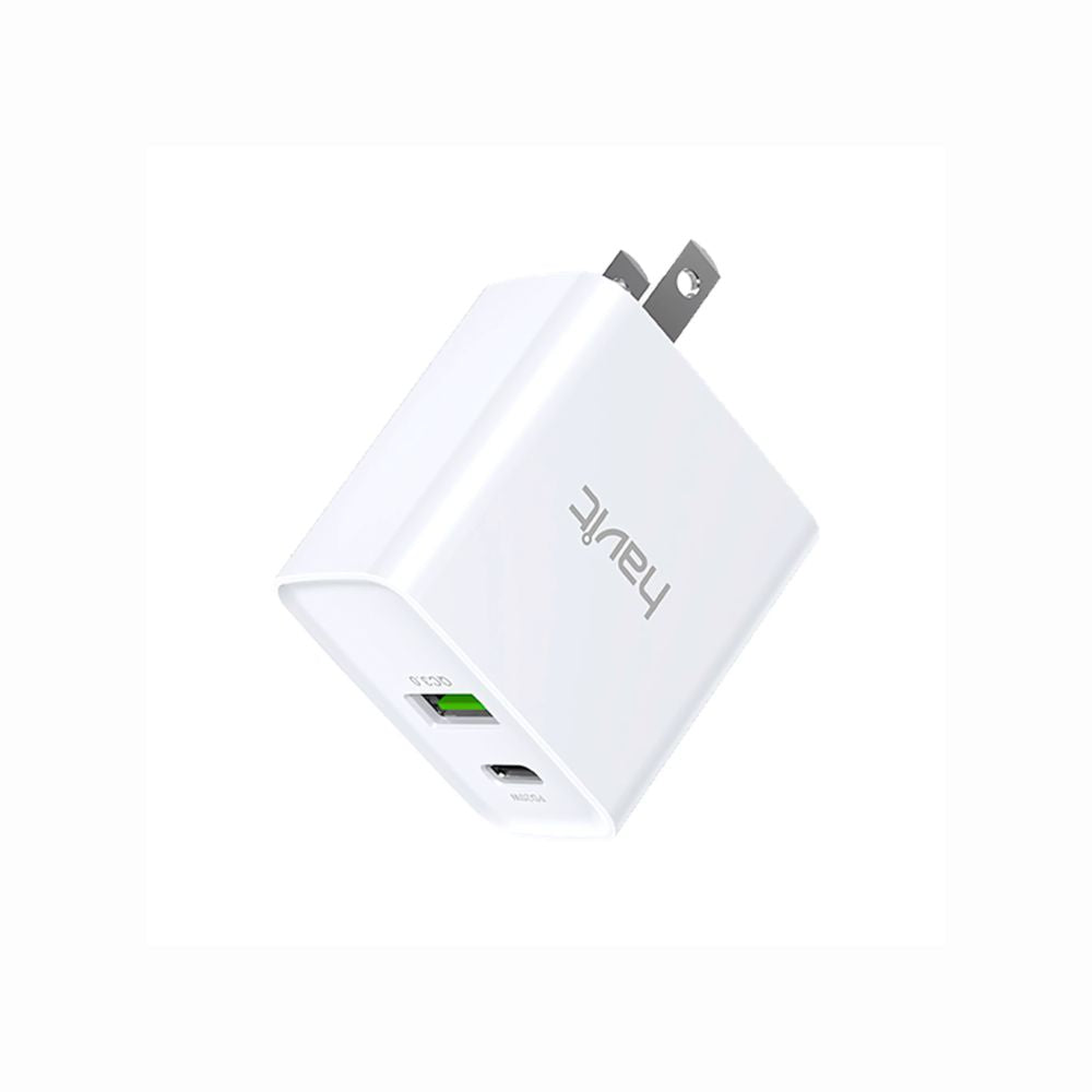 Cargador Havit Blanco PD20W+QC3.0