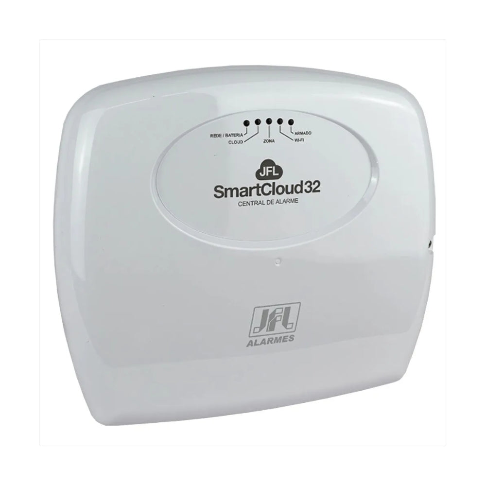 Central de Alarma JFL Soporta 28 Zonas Inalambricas + 4 Zonas Hibridas Monitoreo por APP Bluetooth WiFi y Ethernet Incluye Control Remoto SMARTCLOUD 32