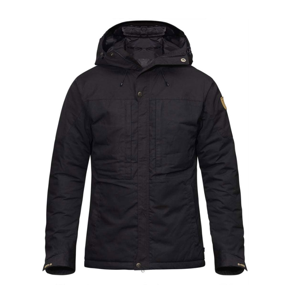 Chaqueta Logo Skodso Padded FJALL RAVEN en Color Negro