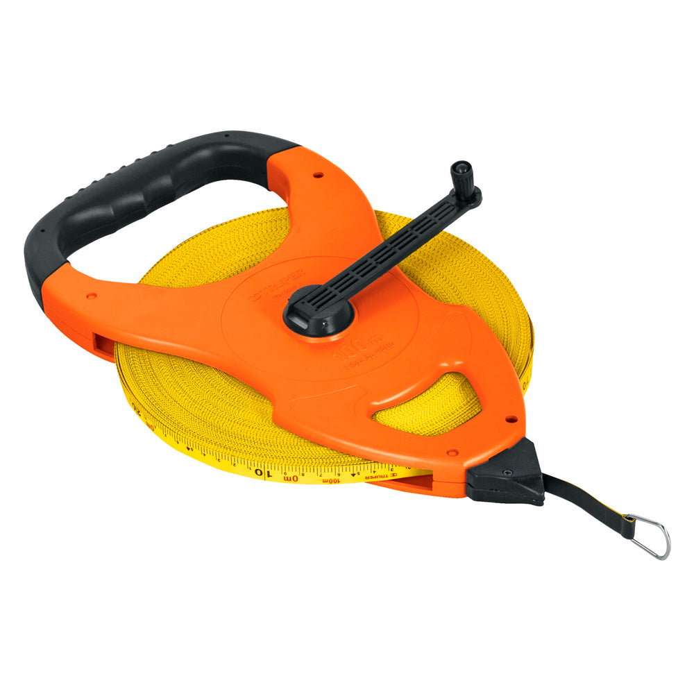 Cinta Larga Truper 100 m de Fibra de Vidrio Tipo Cruceta