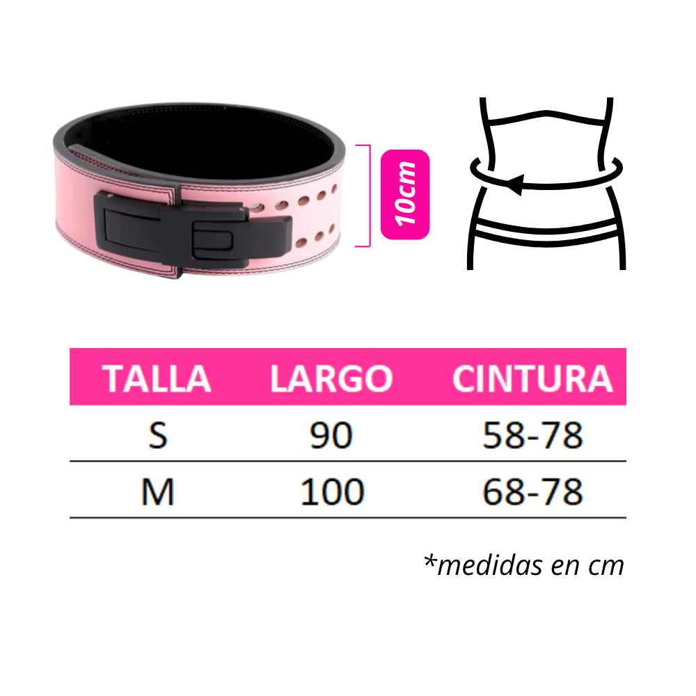 Cinturón de Palanca Quaren Training Rosa