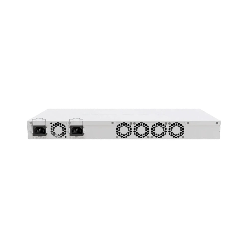 Cloud Core Router Mikrotik 2116 12 Puertos Gigabit + 4 Puertos SFP+ CPU 16 Core con 2 Fuentes Redundantes Licencia Nivel 6 Rackeable CCR2116-12G-4S+