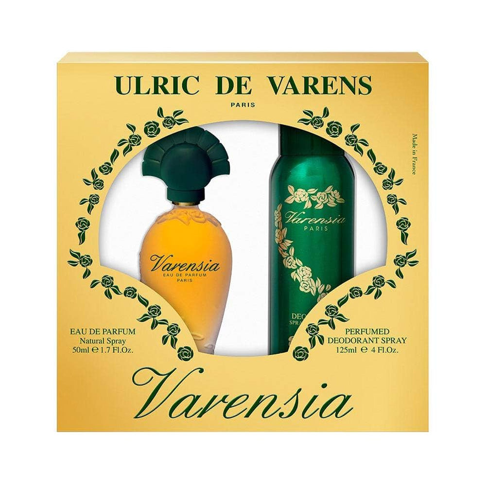 Combo Perfuem de 50ml + Desorante en Spray de 125ml UDV Varensia EDP