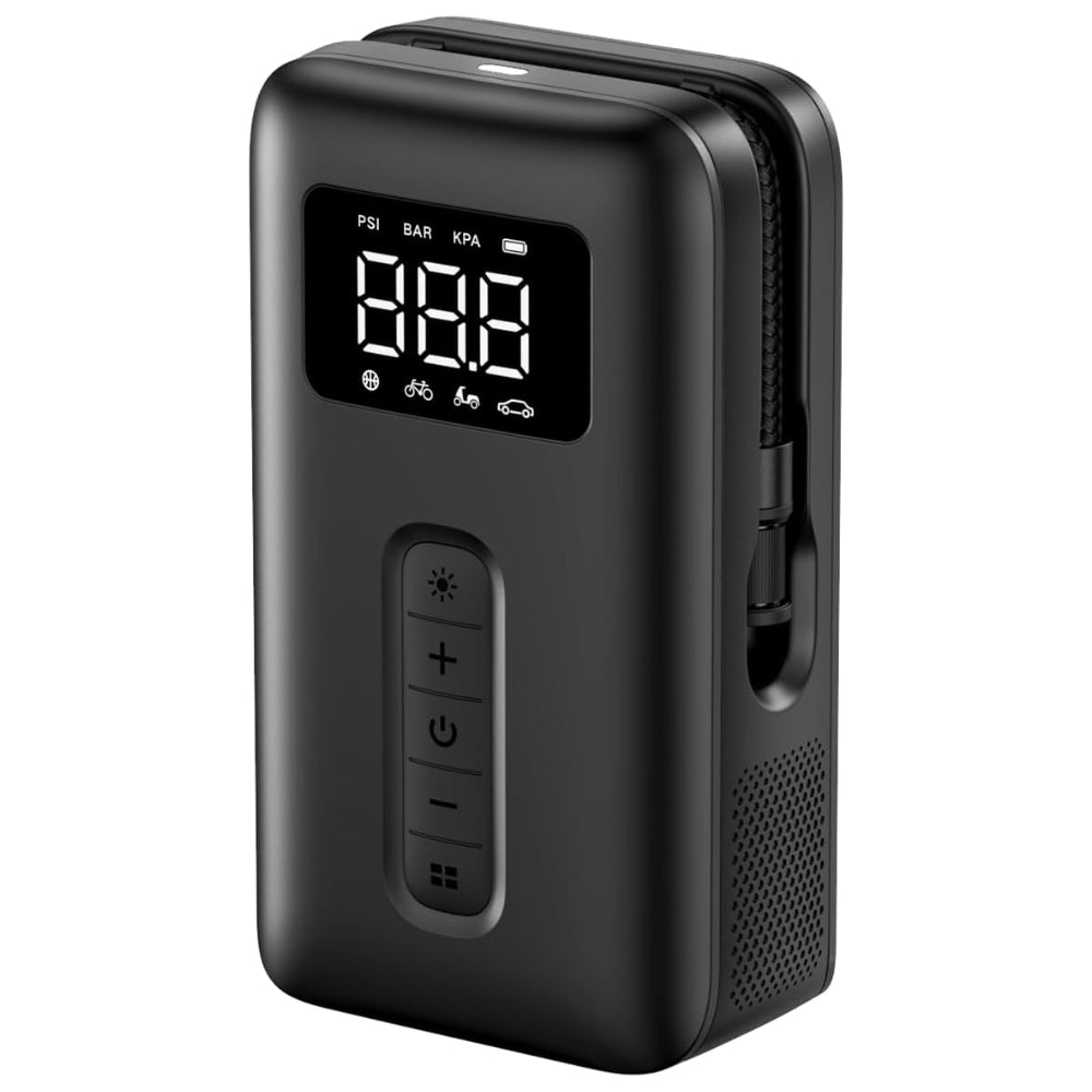 Compresor de Aire Ugreen Portatil hasta 150PSI Luz ED Apagado Inteligente con Proteccion de SobreCarga y Calentamiento 15951