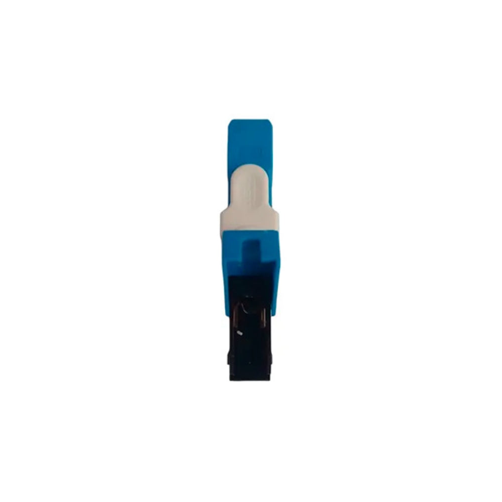 Conector Mecanico de Fibra Optica Dimax a Presion SC UPC Compatible con FO Drop SM MM Perdida <= 0.5 Reutilizable hasta 10 Veces color Azul C833