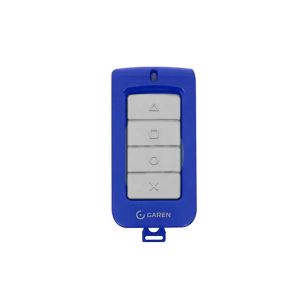 Control Remoto Garen Tx Play Frecuencia 433 MHz color Azul F01440-G