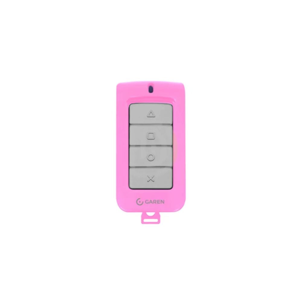 Control Remoto Garen Tx Play Frecuencia 433 MHz color Rosado F01442-G