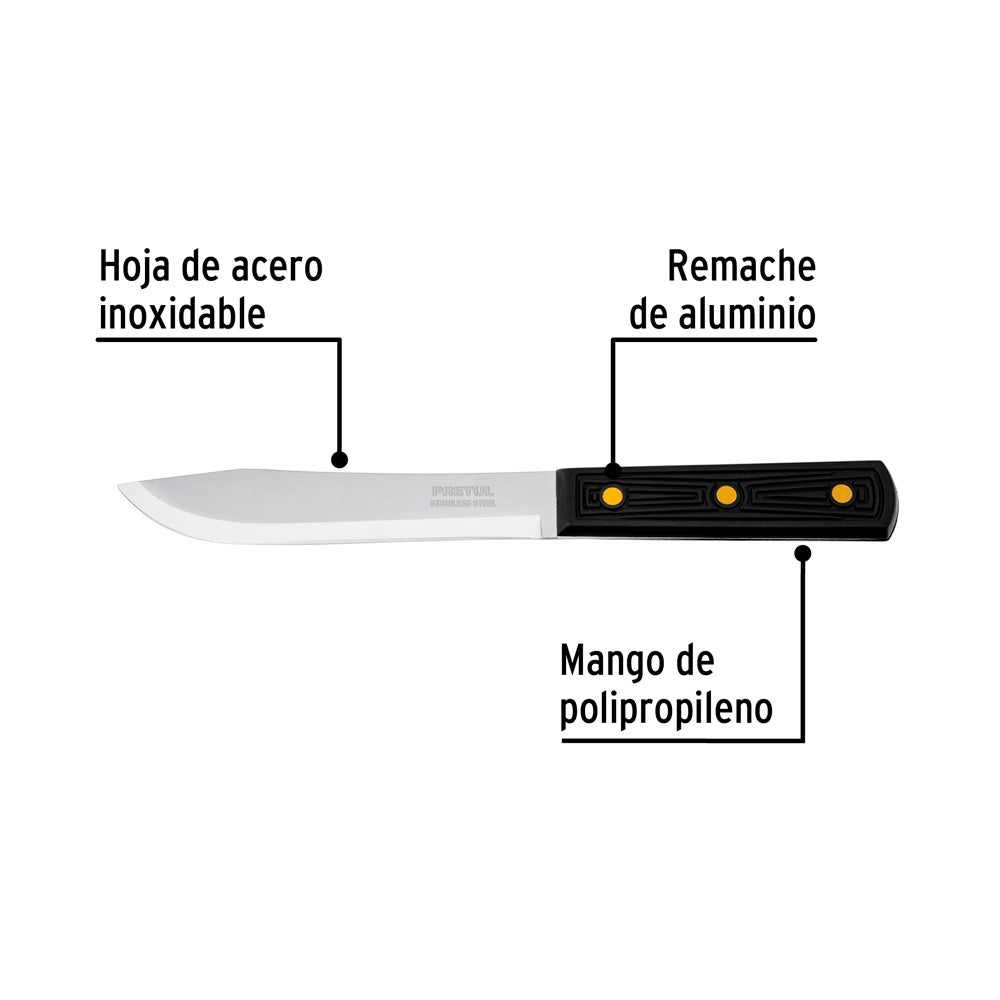 Cuchillo Cebollero Pretul 6" Mango de Polipropileno