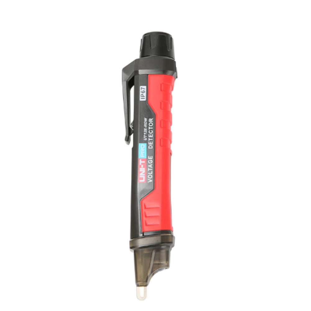 Detector de Voltaje Uni-t 24VAC a 1000VAC 50 60 Hz Deteccion de Solenoide Linterna IP67 UT12M-ROW