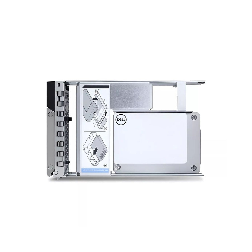 Disco Duro Dell 480GB SSD Sata Lectura Intensiva 6Gbps 512e 2.5" con bahia para 3.5" Compatible con R760xs R750xs R250 R550 Reemplazo en Caliente DEC345-BEBH