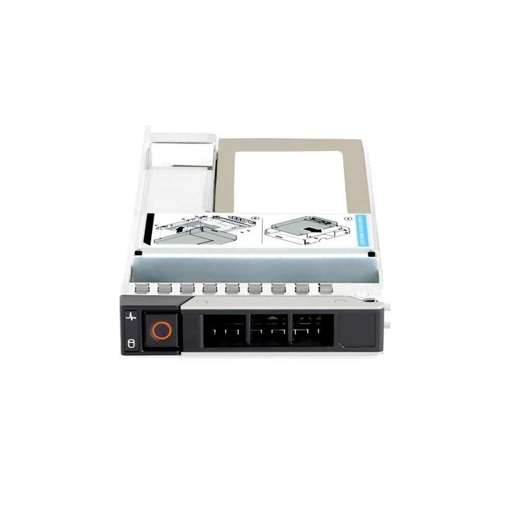 Disco Duro Dell 480GB SSD Sata Lectura Intensiva 6Gbps 512e 2.5" con bahia para 3.5" Compatible con R760xs R750xs R250 R550 Reemplazo en Caliente DEC345-BEBH